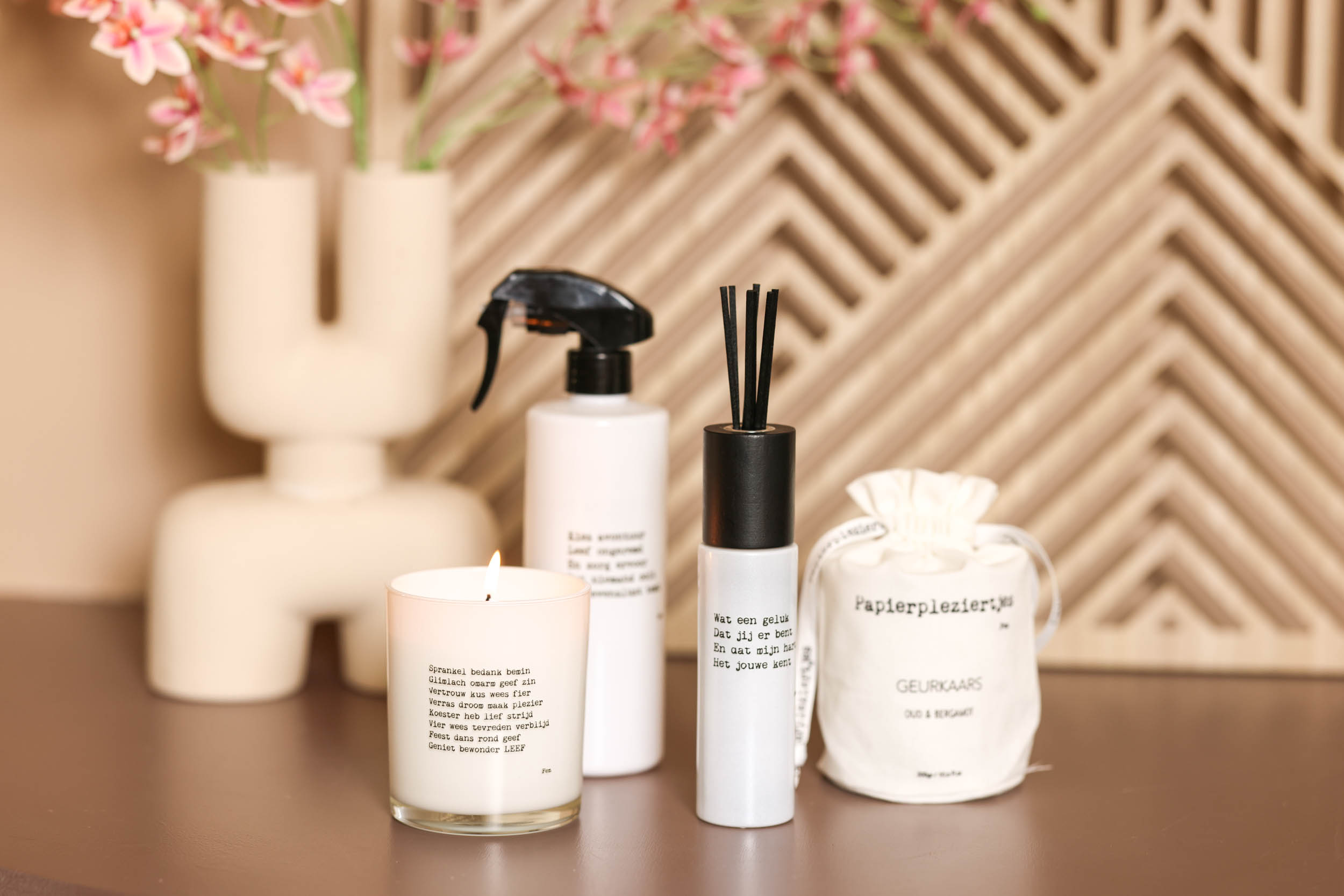 Geurkaars met verschillende teksten - Afbeelding 2