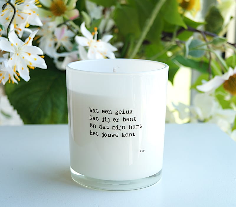 Geurkaars met verschillende teksten - Afbeelding 3